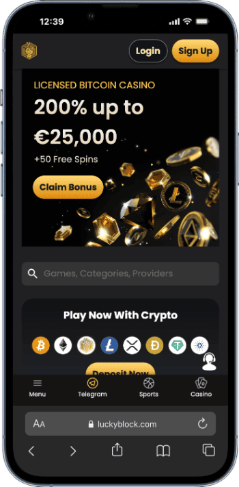 Luckyblock Casino Download Mobiele App