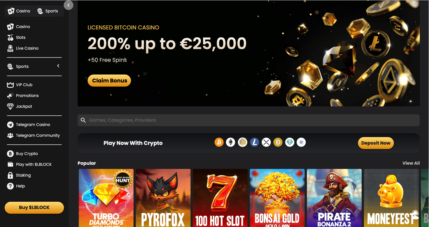 Luckyblock Casino